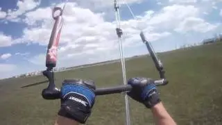 POV kite landboarding