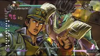 JOJOS ASBR Jotaro 4 charcter tutorial. Please read description.
