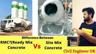 What is difference between  Ready Mix Concrete & Manual Mix Concrete?