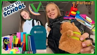 📚📏BACK TO SCHOOL.Ne-am cumpărat rechizite școlare pentru scoală 🏫/partea 2.