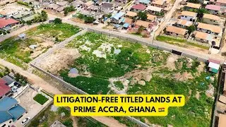 Prime Area Land For Sale In Accra, Ghana | Building In Ghana #buildinginghana