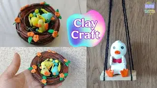 Clay Craft Ideas | Handmade Clay Decor piece \ Creative Decoration ideas
