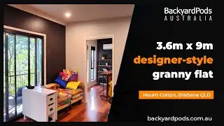 Designer style granny flat 3 6m x 9m on sloping block in Mount Cotton, Brisbane QLD