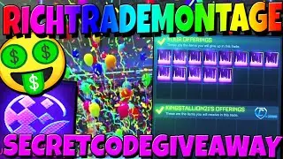 STRIKER WET PAINT SET  RICH TRADE MONTAGE(SECRET CODE BLACK MARKET GIVEAWAY IN VIDEO)