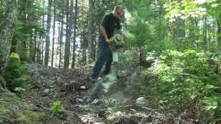 Gas Powered Jackhammer (trail building)