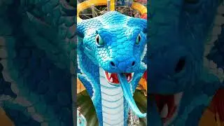 GIANT SNAKE ON WATER PARK! 🌊🐍