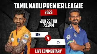 TNPL 2023 | NRK vs SMS 13th Match | 22June, 7:15 PM | Live Commentary