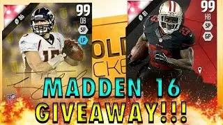 OMG!!! GOLDEN TICKET TEBOW AND CAMPUS HERO REGGIE - Madden 16 Ultimate Team