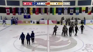 2019 CWG - Ringette - Game 16 - AB vs MB