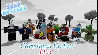 Slap Battles Christmas Update Live Stream 2024!