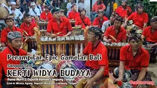 Penampilan Epic Gamelan Bali, Sanggar Seni Kerti Widya Budaya