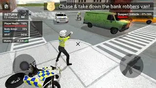 Police Car Driving Motorbike Gameplay (Dev: games pickle) | Andro Gaming Inspector #gaming #games