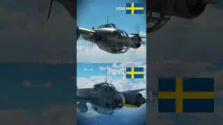 Sweden B18A vs. Sweden Ju 88 A-4 Nose Machine Gun Comparison #warthunder
