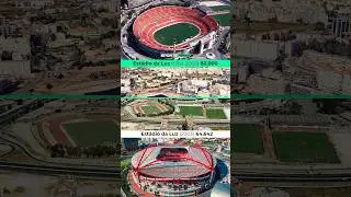🏟️ Estadio da Luz: Then & Now 🔥From the legend of the past to the greatness of the present! ❤️