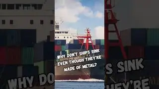 Why don&rsquo;t ships sink even though they&rsquo;re made of metal?