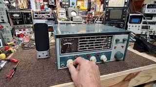Heathkit HR-10 Post Restoration, adj for AM Reception...