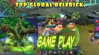NEW HERO BELERICK ! GAME PLAY TOP GLOBAL MOBILE LEGENDS