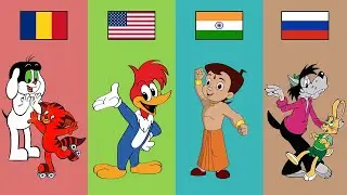 Cartoons From Different Countries | Pt.7