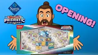 Sams Club Prismatic Evolutions Collection Box! (Opening)