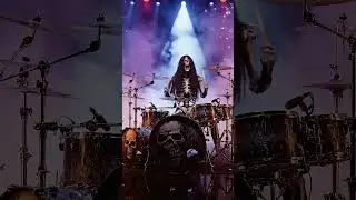DEATH METAL DRUM SOLO! 💀🔥 Skeleton on Stage | EPIC AI Concert Short