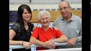 86 Year Old Grandma Still Doing Gymnastics