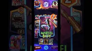Marvel boy is ultimate game changer 💀🔥[Marvel snap infinite] | #marvelsnap #shortvideos