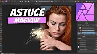 Retouche portrait instantan&eacute;e - Tutoriel AFFINITY PHOTO