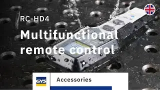 Ergonomic digital remote control: RC-HD4