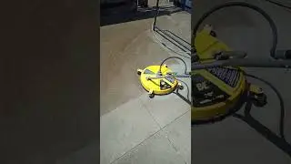 Surface Cleaning Some Commercial Concrete