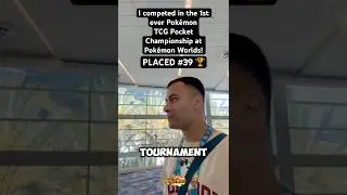 I Entered A Tournament at #PokemonWorlds! 👀 #pokemon #pokemontcg