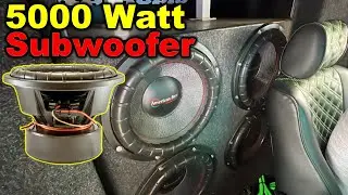 American Bass 5000 watt RMS Subwoofer BASS Flex!!!