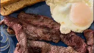 How to Cook Bison Bacon on the Cast Iron
