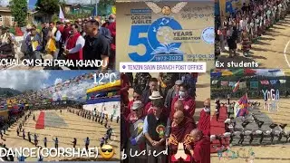 50 years celebration at Tenzin gang STMS Tibetan settlement #goldenjubilee#exstudents#goodvibes 😎✌️