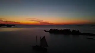 October 2023 Schooner J&E Riggin Drone Highlights 4K