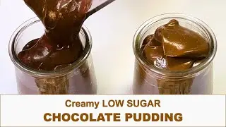 Creamy CHOCOLATE AVOCADO PUDDING | Healthy DIABETIC DESSERT | LOW SUGAR dessert with flavor