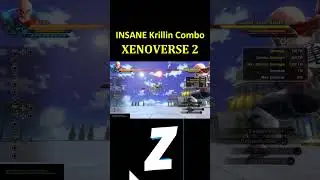 INSANE Krillin Tech Combo On Dragon Ball Xenoverse 2
