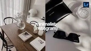 Minimalist preset | instagram feed | lightroom presets free download