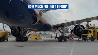 ✈️ Explained - How Much Fuel Does ONE Flight Use? The Answer Will Shock You!