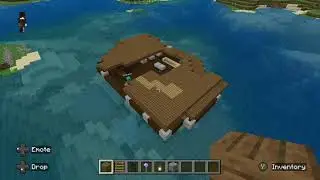 Minecraft! Dock house+bridge!!!!