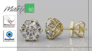 Stud Earring 3D Design Tutorial | Step-by-Step Jewelry CAD