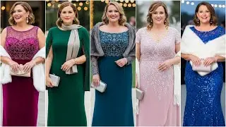 Plus Size Mother of the Bride Dresses for Winter 2026: Warm Velvet and Sequin Evening Gowns for Moms