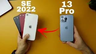 Switching To iPhone SE 2022 From iPhone 13 Pro | Unboxing ALL COLORS !
