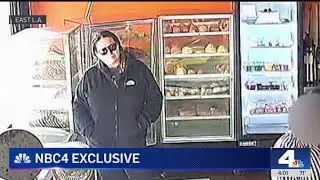Watch: woman steals credit card reader from East LA bakery