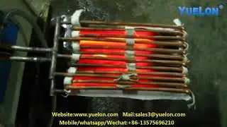 Superaudio frequency induction heating machine iron block quenching