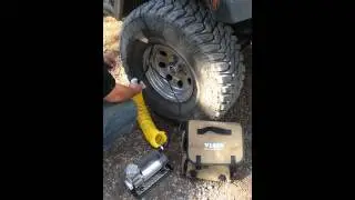 Testing out the Viair 400P Compressor.