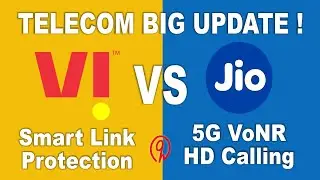 Vi का Smart Link Protection Vs Jio 5G VoNR | Online Fraud Safety और Ultra HD Calling का पूरा सच