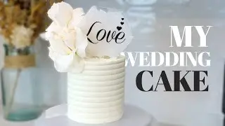 I Made My Own Wedding Cake | Doing My Wedding AGAIN