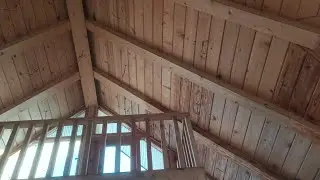 Wooden Ceiling Design !We Installed a Wooden Ceiling in Our Garage