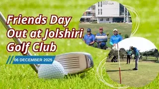 Golfing at Jolshiri Golf Club || 06 December 2026|| #Gofling #Golf #nature #Jolshirigolfclub