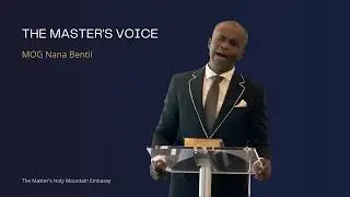 It's all about the Master Jesus Himself | MOG Nana Bentil 16Jan26 | TMHME LIVE